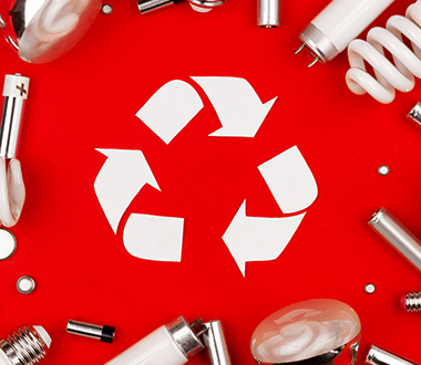 What to do with used light bulbs at your premises?