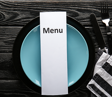 4 tips to improve your menu